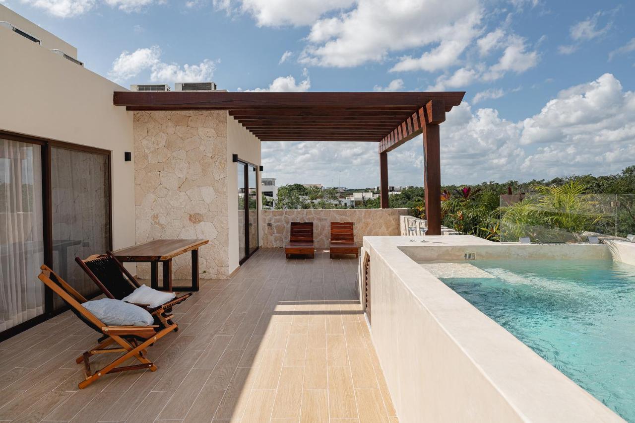 Apartment And Penthouse Blue Luxury Kukulkan Tulum Zewnętrze zdjęcie